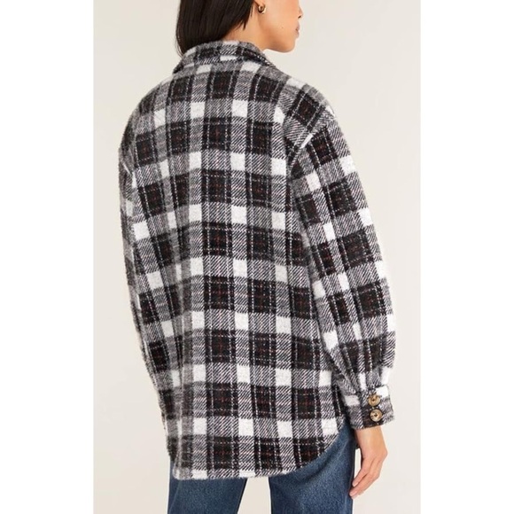Z Supply Plaid Tucker Jacket Shacket Size XS XSmall - Picture 3 of 12